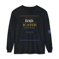 "Dad-icated" Long Sleeve Tee — 'DAD-ICATED' Graphic Father's Day Shirt