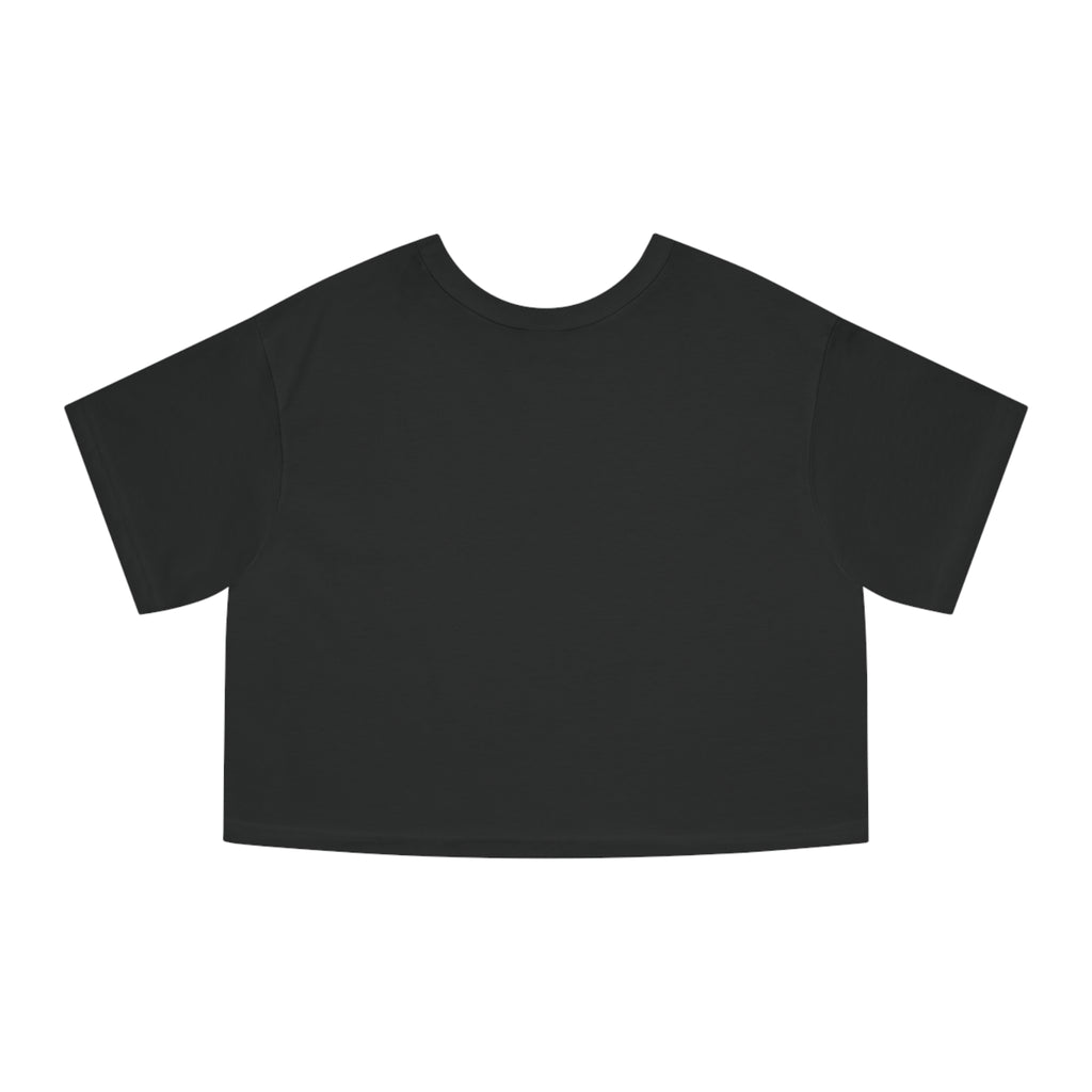 Rise Above Female typography crop tee | Inspirational slogan T-Shirt