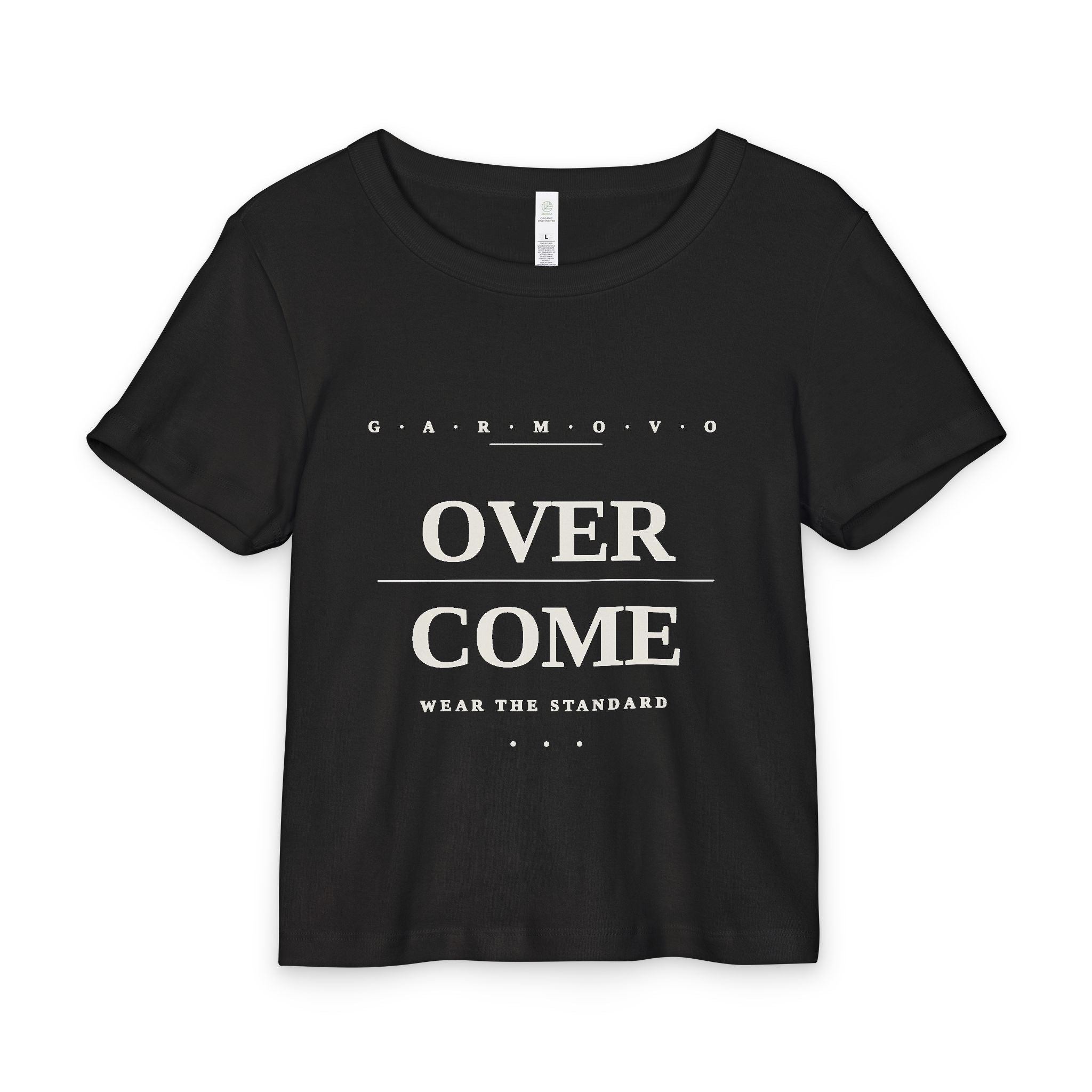 Women's Overcome Tee — Inspirational 'Overcome What You’re Facing' Graphic Baby Tee