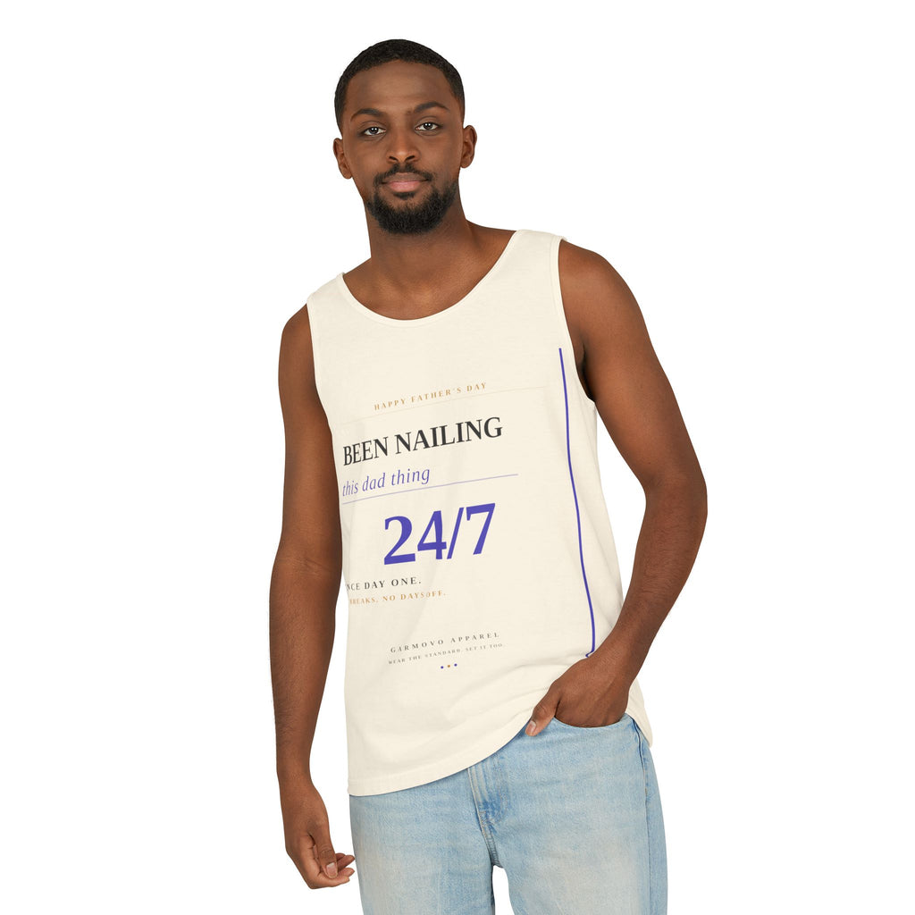 "Been Nailing This Dad Thing 24/7" Tank Top