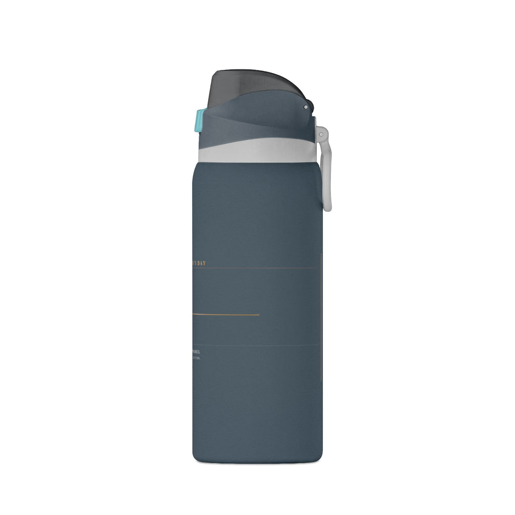 Fathers Day Matte Inspired 32oz Travel Insulated Water Bottle