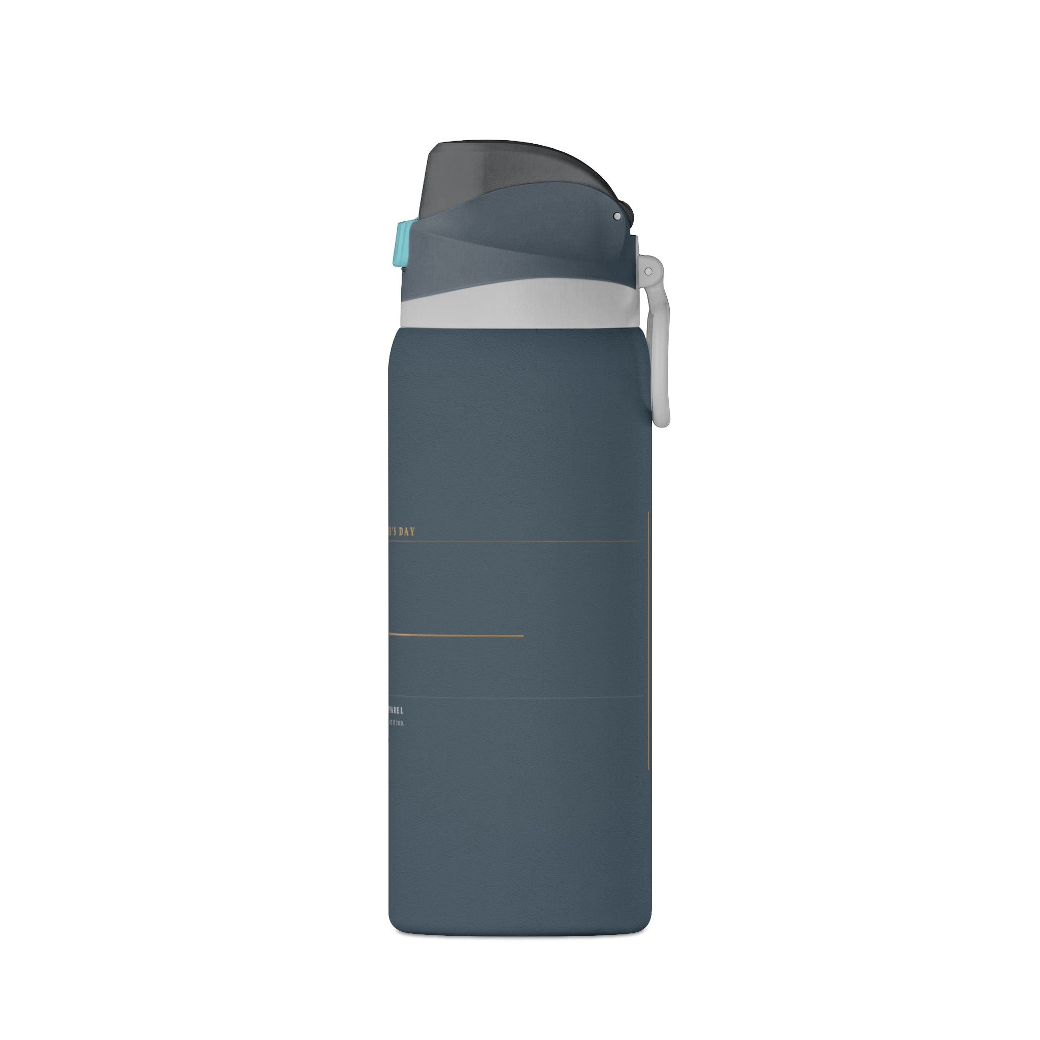 Fathers Day Matte Inspired 32oz Travel Insulated Water Bottle
