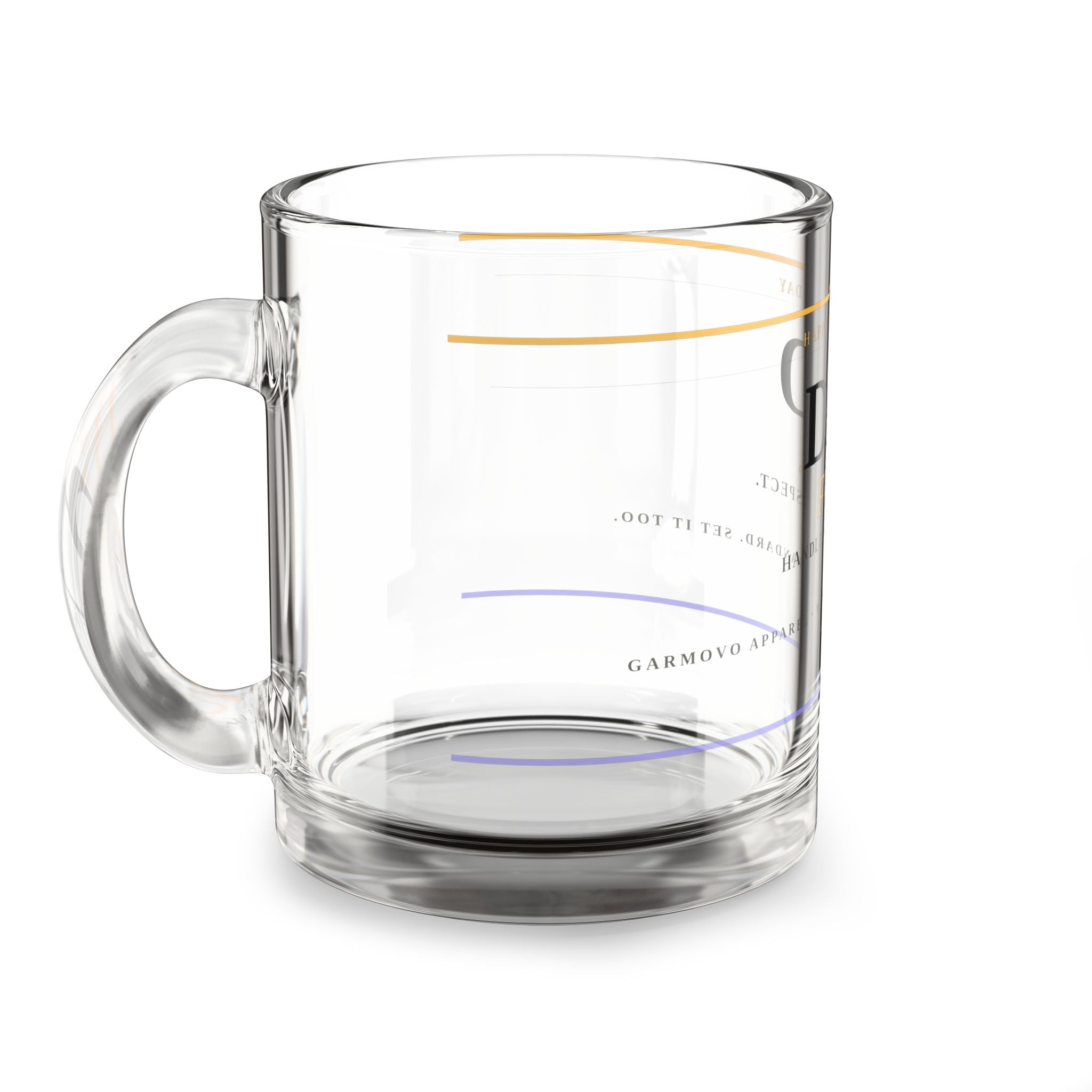 Dad Fuel Glass Mug — 10oz Father's Day Coffee & Whiskey Cup