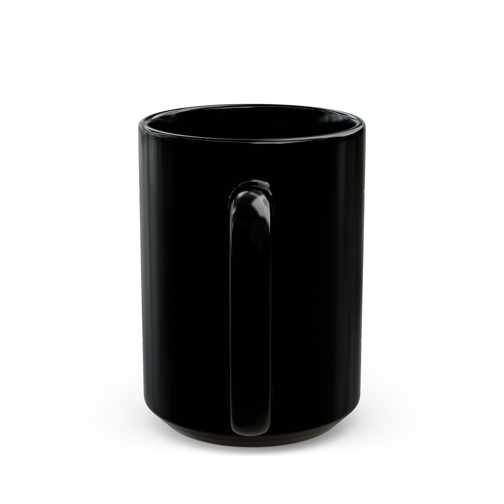 Dad Fuel Coffee Mug — Happy Father's Day Black Ceramic (11oz/15oz)