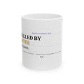 Father's Day Coffee Mug — "Fueled by Coffee" Ceramic 11oz/15oz