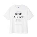 "Rise Above" text design Tee | Inspirational minimalist typography T-Shirt