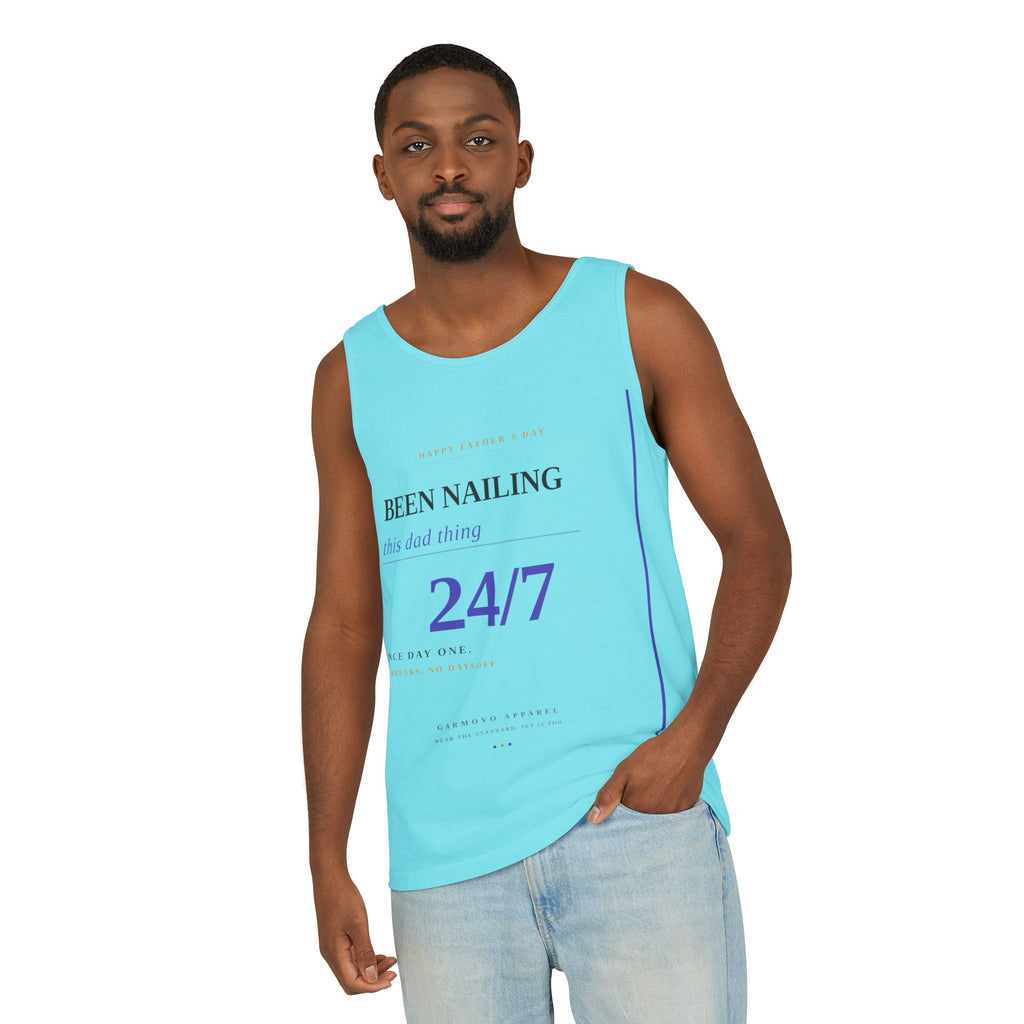"Been Nailing This Dad Thing 24/7" Tank Top
