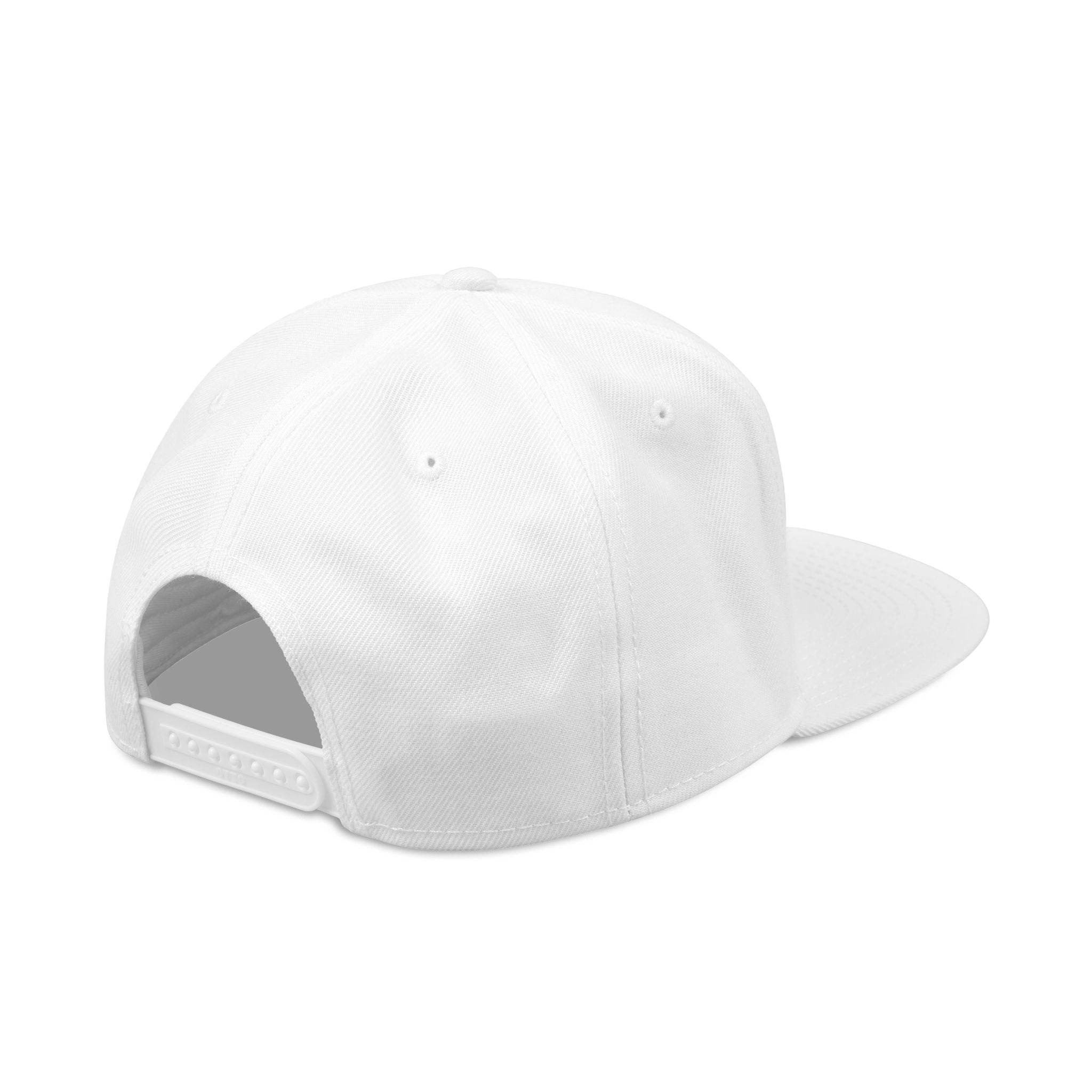Embroidered Snapback Fathers Day Cap — "The Standard" Minimal Gold Text