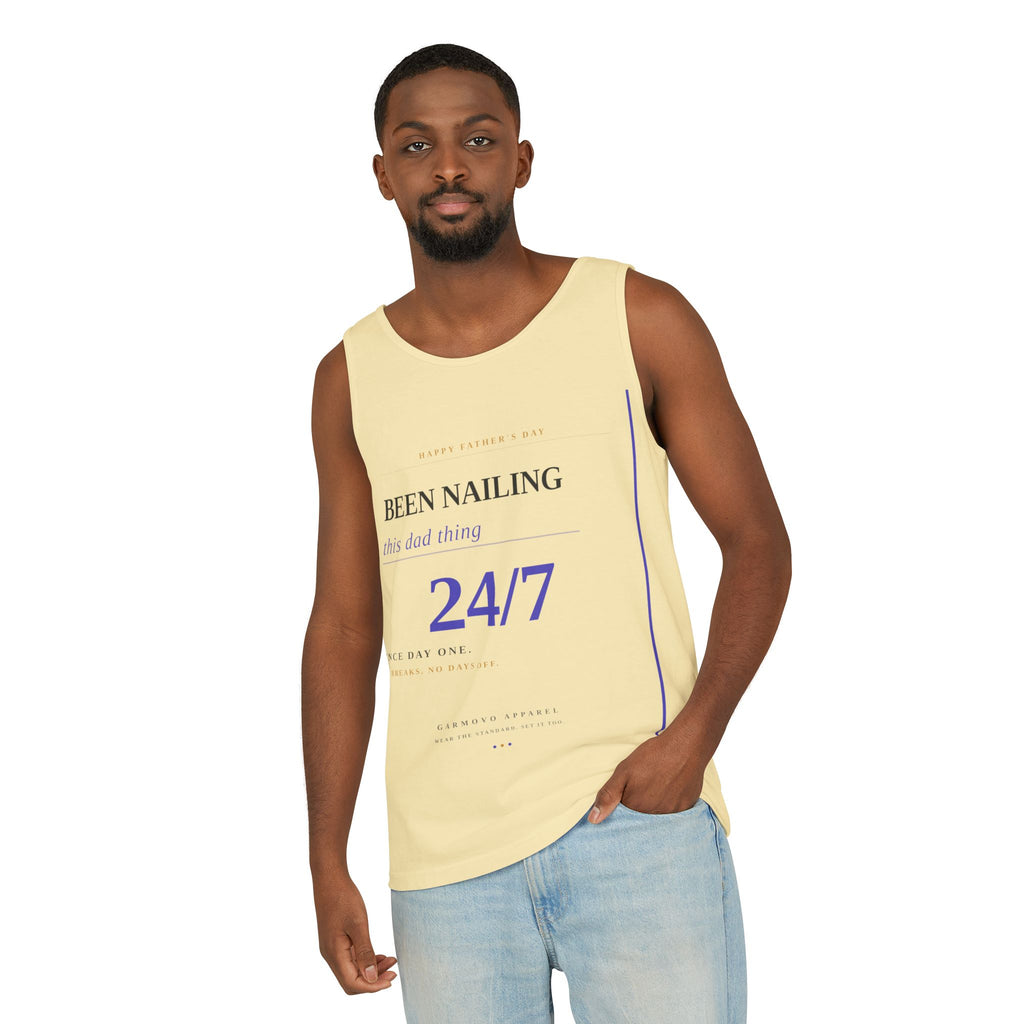 "Been Nailing This Dad Thing 24/7" Tank Top