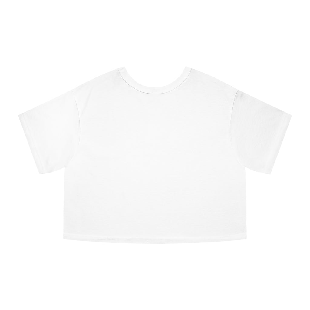 Rise Above Female typography crop tee | Inspirational slogan T-Shirt