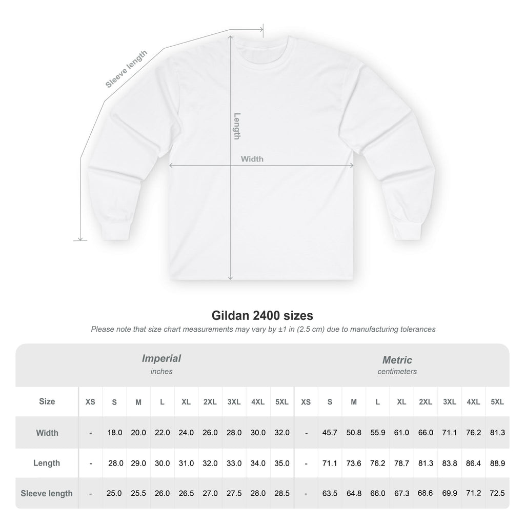 Long Sleeve Tee — "Not For Everyone" Minimalist Graphic