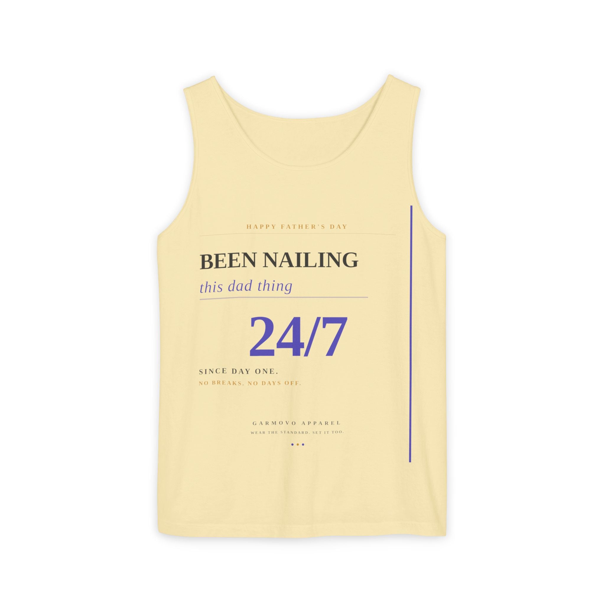 "Been Nailing This Dad Thing 24/7" Tank Top