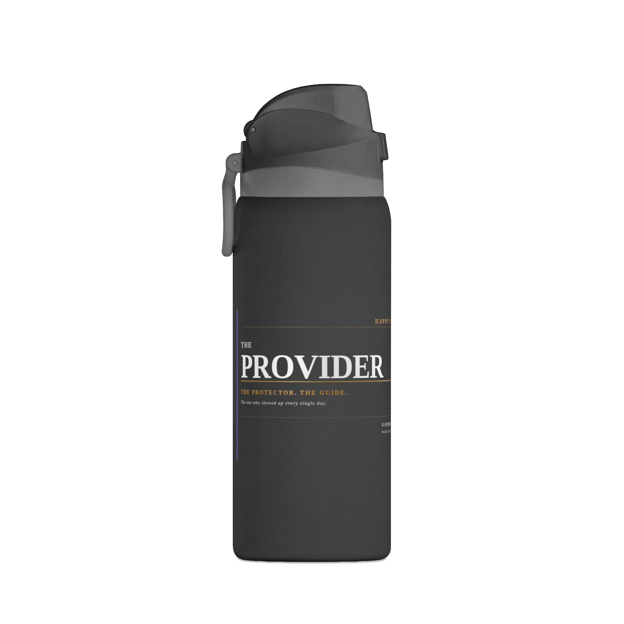 Fathers Day Insulated Water Bottle — "The Provider. The Protector" 32oz Thermal Flask